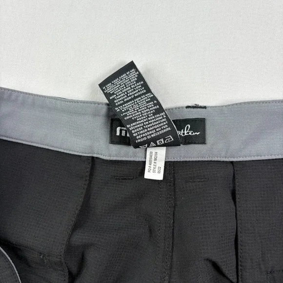 Travis Mathew Pants Men 40x32 Black Chino Right On Time Golf Performance Stretch - Picture 5 of 12